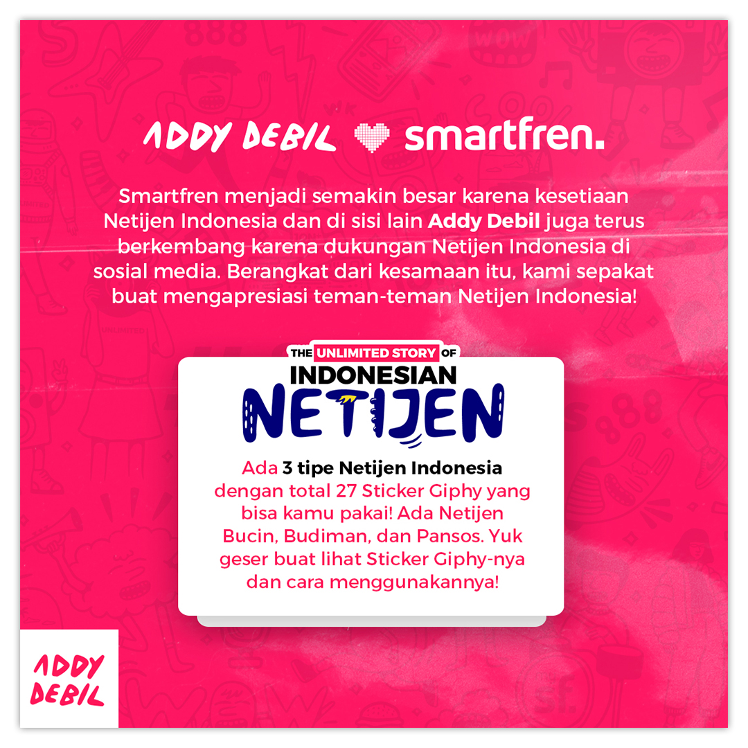 ADDY DEBIL X SMARTFREN – Popcult Group